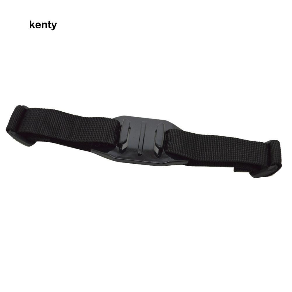 Kt★Dây Đai Đeo Máy Ảnh Hành Trình GoPro Gắn Mũ Bảo Hiểm Xe Đạp Dễ Điều Chỉnh