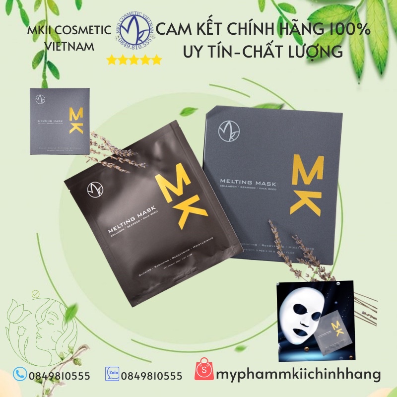 Mặt nạ Melting Mask MKII-cấp ẩm, căng bóng da MKII COSMETIC