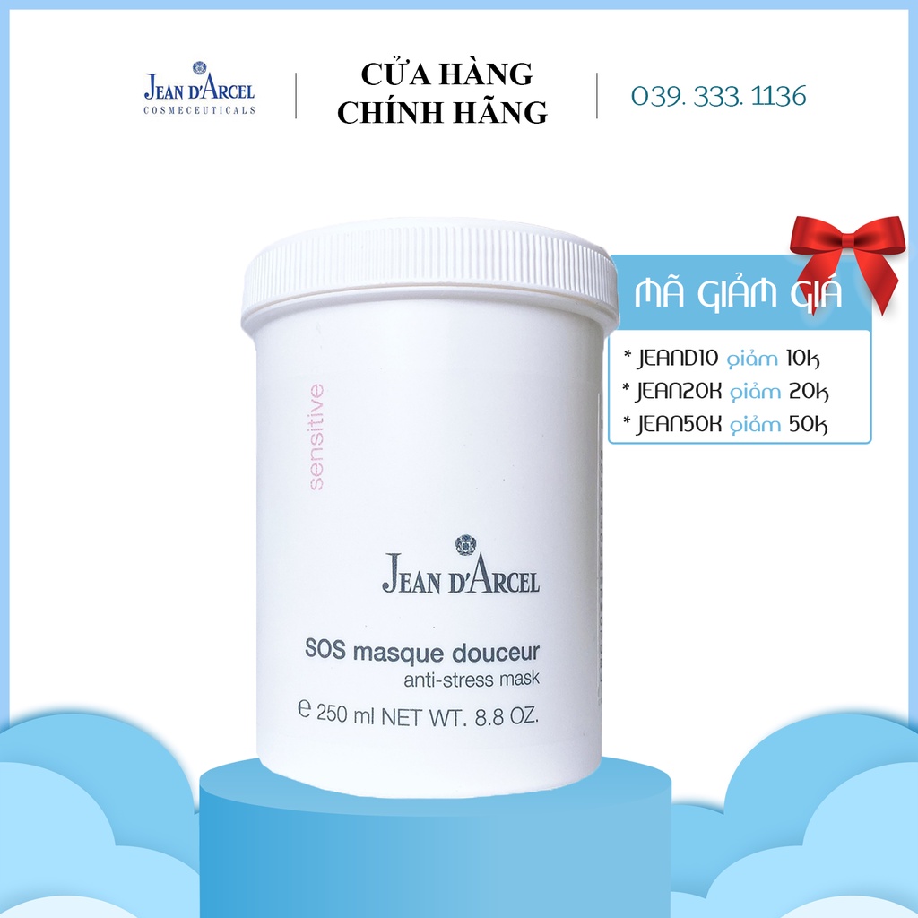 [CHÍNH HÃNG] Mặt nạ giúp phục hồi da nhạy cảm và giảm kích ứng Jean D'Arcel 250ml - anti stress mask