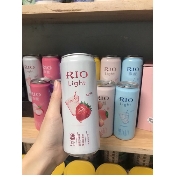 Nước Trái Cây Lên Men Cao Cấp RIO - Có 6 Vị