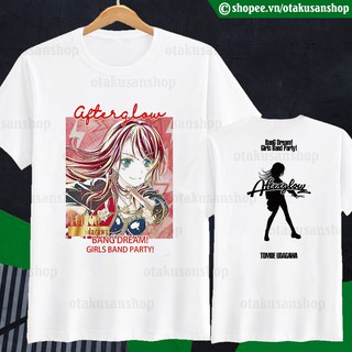 Áo thun Bang Dream! TOMOE Afterglow ngắn tay