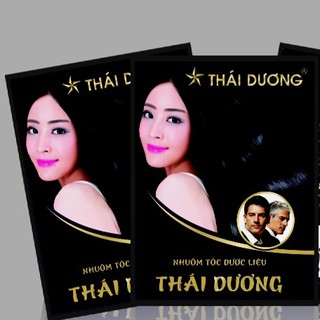 NHUỘM TÓC SIÊU MƯỢT THÁI DƯƠNG( HỘP 5 GÓI)