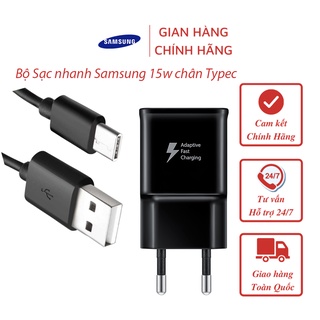 Bộ Sạc nhanh Samsung 15w chân Typec - chính hãng
