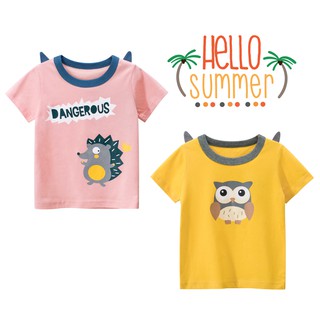 Áo thun bé gái 27HOME áo thun cho bé họa tiết đáng đáng yêu