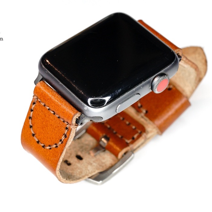 Dây Apple Watch , iWatch , iphone Watch da bò phong cách phi công RAM Leather pilot vachetta