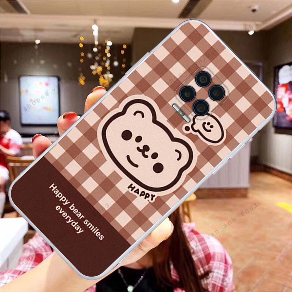 Ốp lưng Vsmart Aris / Aris Pro in hình hoa, gấu rich bear nghệ thuật, thời trang