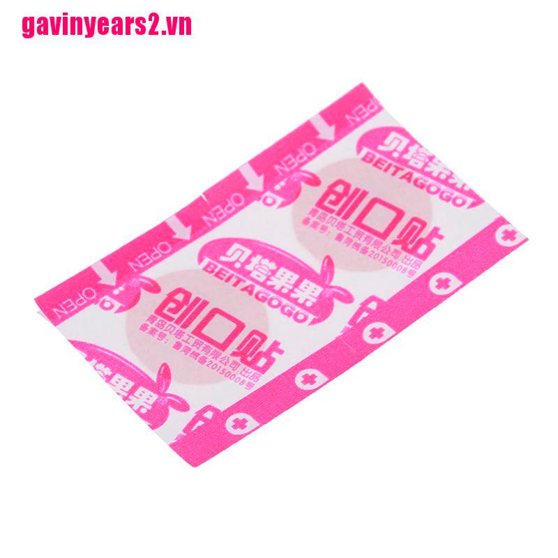 Bộ 100 băng keo cá nhân mini hình tròn tiện lợi