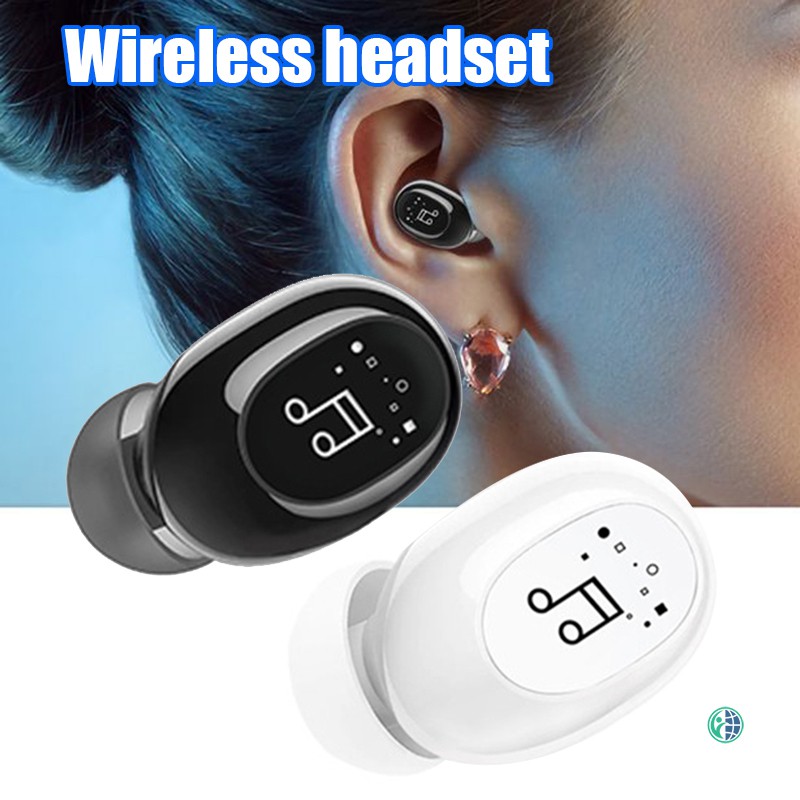 VN Tai Nghe Bluetooth Không Dây Mini S8 Tích Hợp Mic