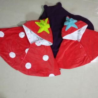 Áo choàng size lớn cho bé từ 18_30 kí
