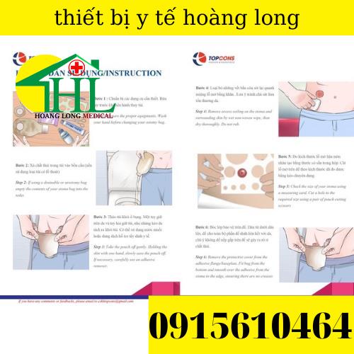 Hộp 10 túi hậu môn nhân tạo cho trẻ sơ sinh