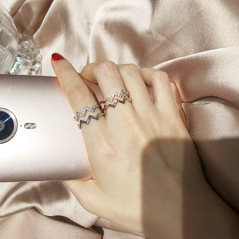 Nhẫn Đeo Tay Thời Trang Có Thể Điều Chỉnh Kích Cỡ Cho Nữ