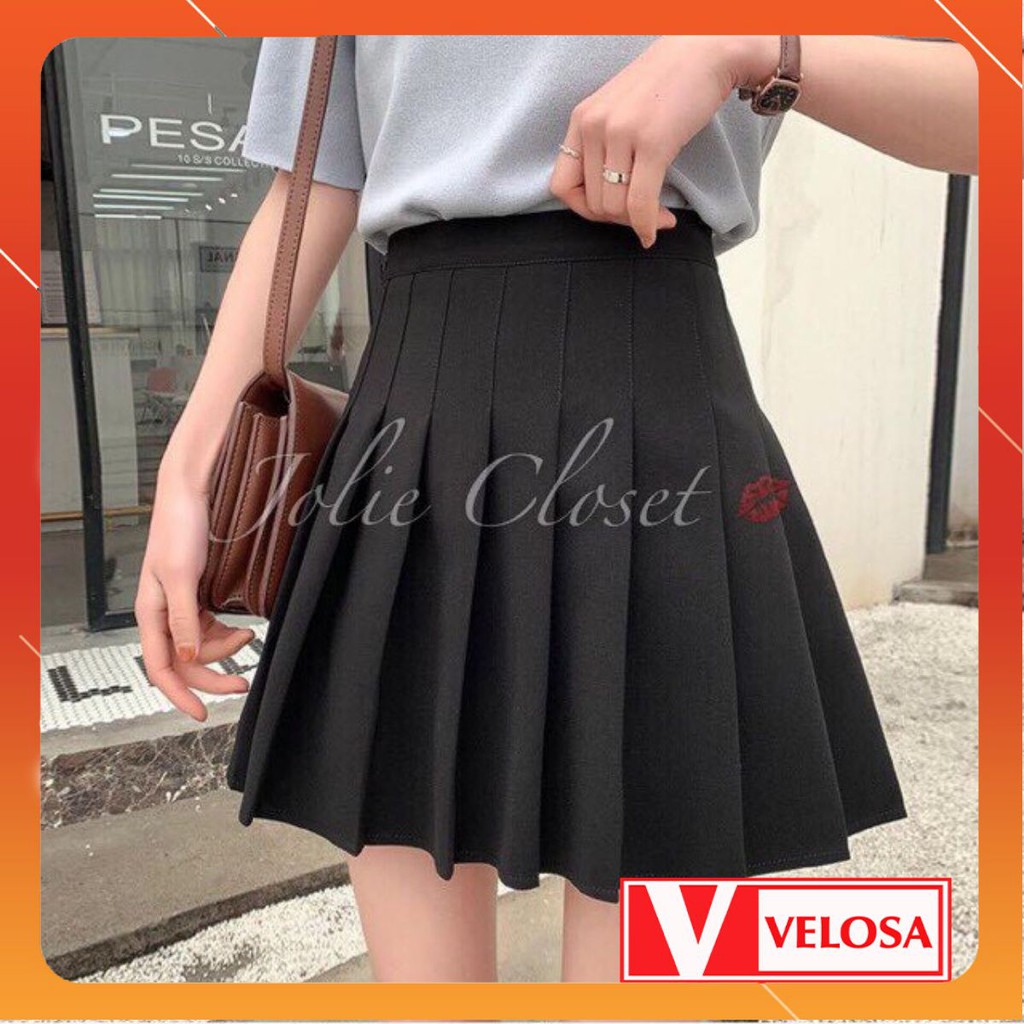 Chân váy tennis xếp li