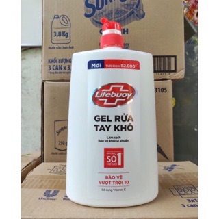 Gel rửa tay khô lifebuoy 1.1l
