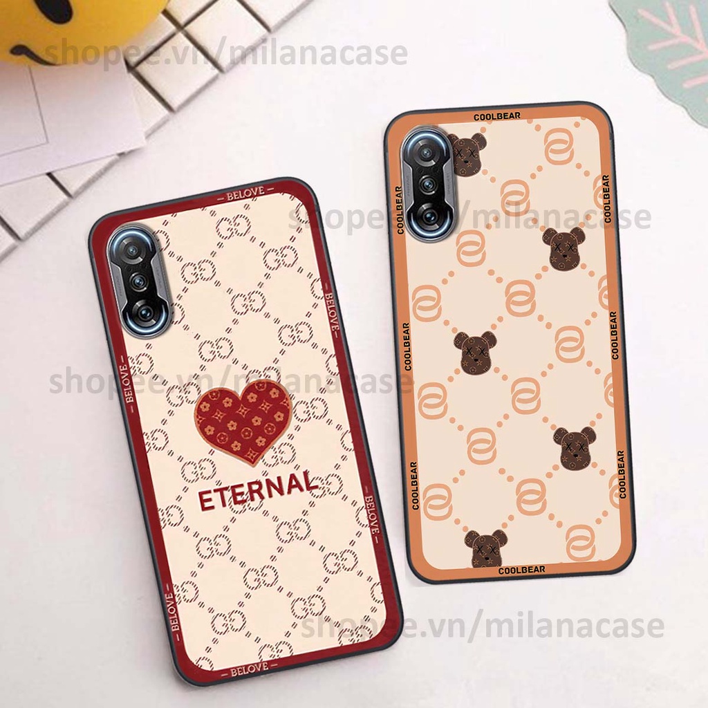 Ốp Xiaomi Redmi K40 / Redmi K40 Pro hình trái tim be love tình yêu siêu đẹp, cá tính, thời trang