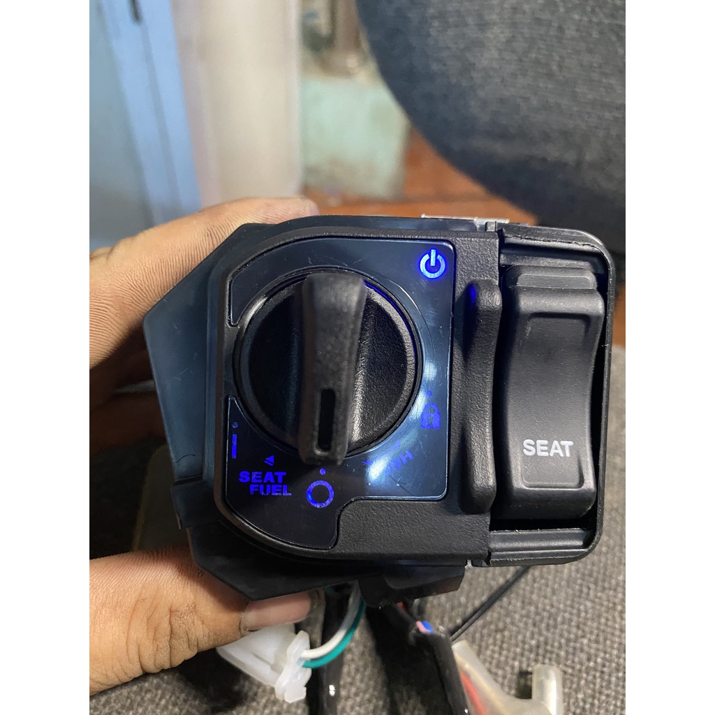 Lẻ núm ổ khoá smartkey Honda chính hãng zin lead, ab,vision, vario....