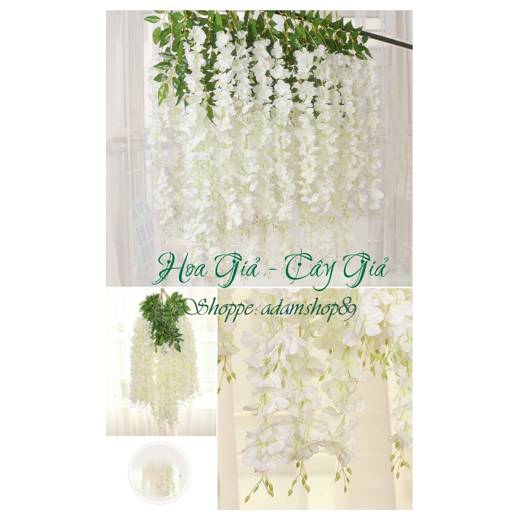 Hoa giả - Tử Đằng Cành Dài 115cm