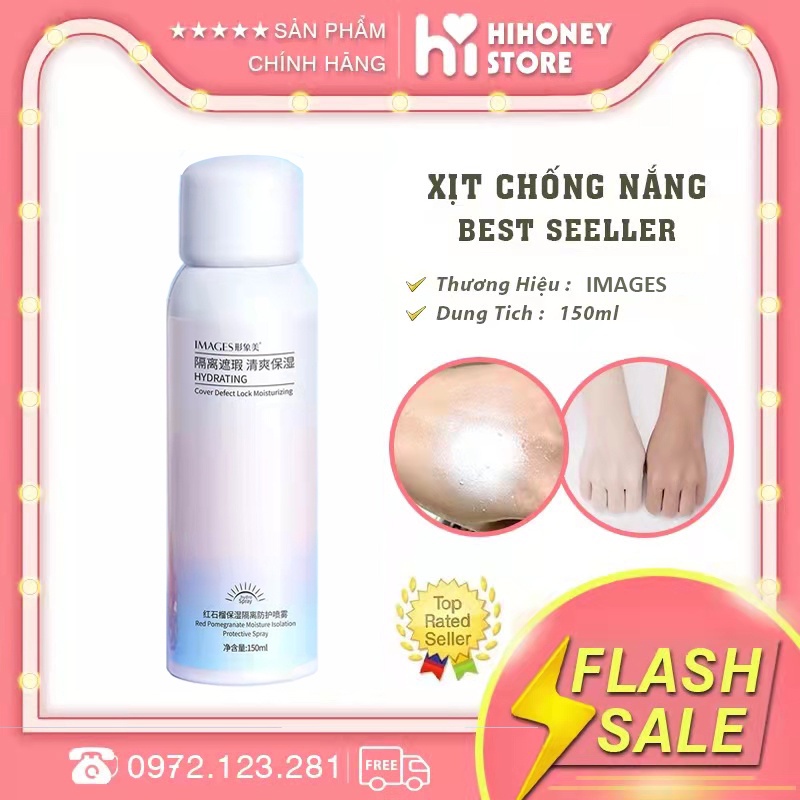 (Chính hãng) Xịt chống nắng trắng da chính hãng Maycreate