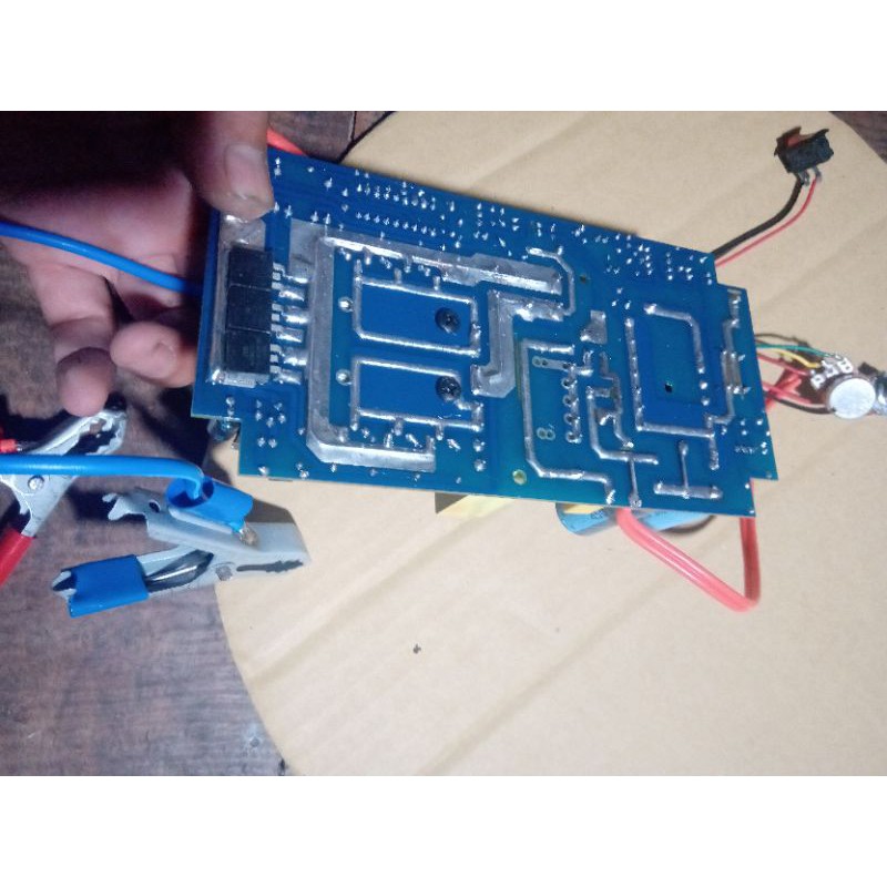 Full mạch 6 fet e42 băm db3 trộn 555