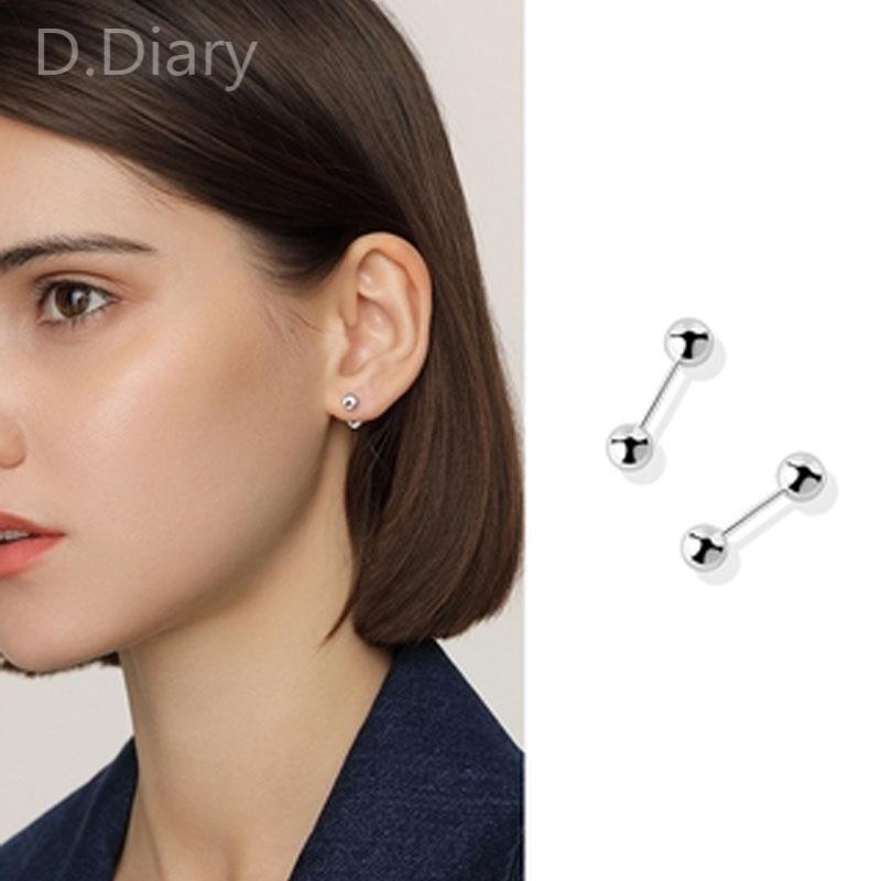 Khuyên Tai Titan Hình Khỉ Đơn Giản Không Gây Dị Ứng Phong Cách Hàn Quốc