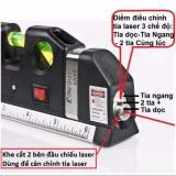 Thước nI  vô laser đa năng cân bằng kèm thước kéo 2,5m HQ Plaza 206418