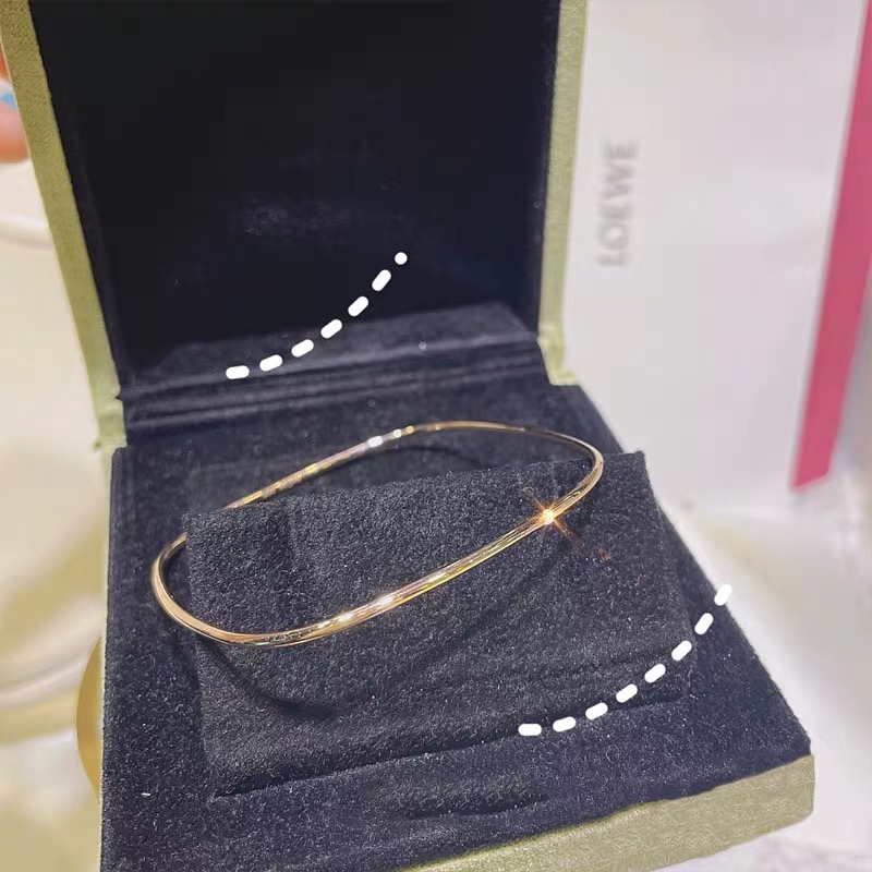 Vòng Tay Thép Titan Mạ Vàng 18k Dát Đá Cao Cấp Phong Cách Âu Mỹ Dễ Phối Đồ