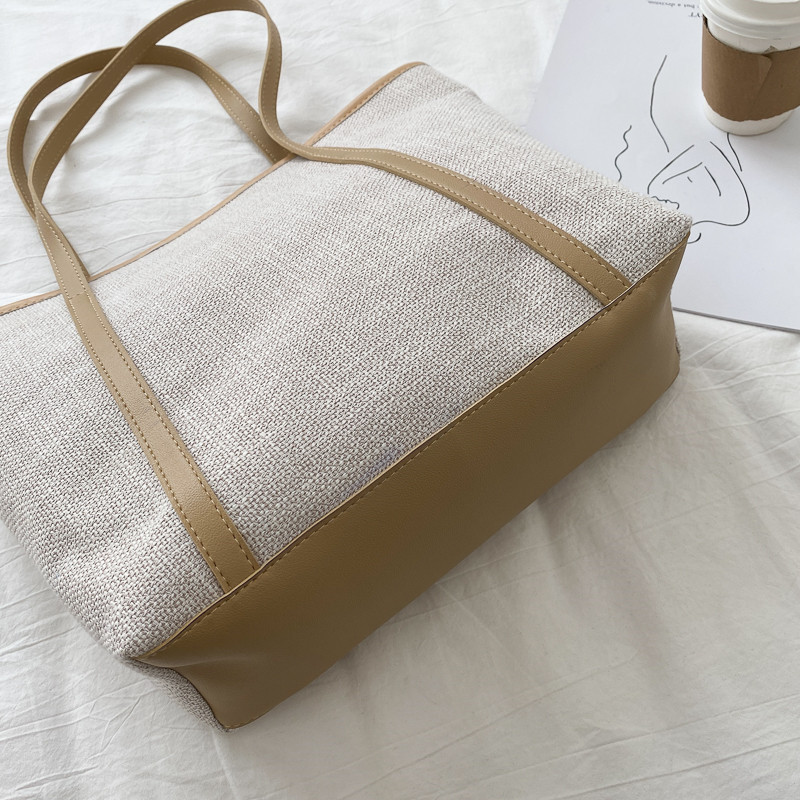 JASMIN NOIR Túi đeo vai canvas thiết kế thời trang hàn quốc cho nữ