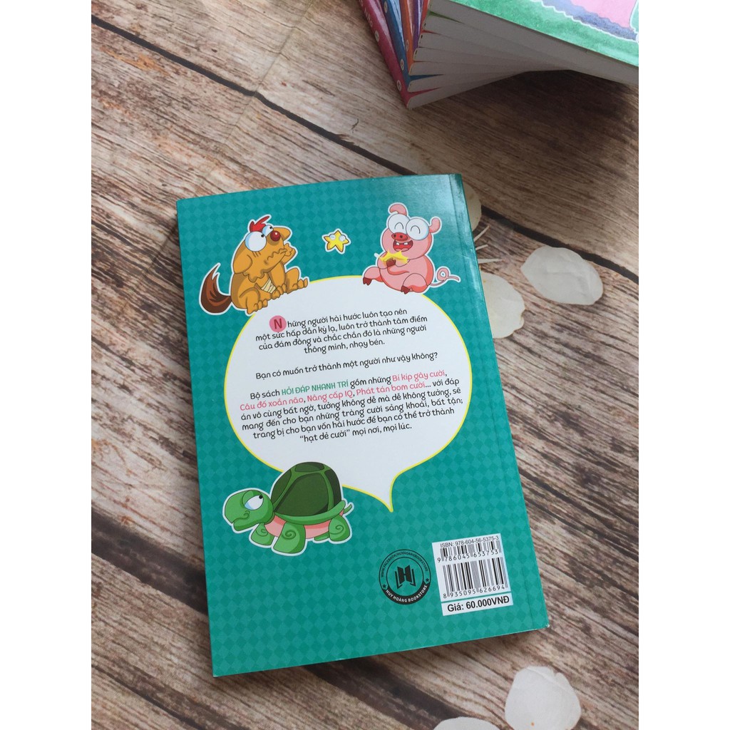 Sách Nâng cấp IQ Hỏi đáp nhanh trí (Huy Hoàng Books)