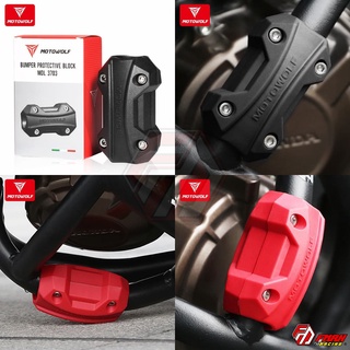 Cao su bảo vệ khung chống đổ sườn MOTOWOLF V2 chính hãng