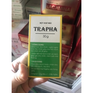 Bột khử mùi Trapha 30g ( khử mùi hôi nách hôi chân…)