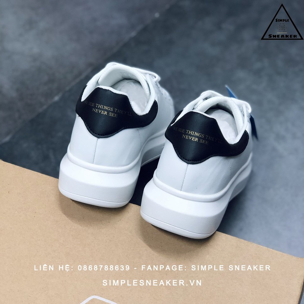 Giày Domba High Point BlackFREESHIPDomba Gót Đen Chính Hãng - Giày Domba Hàn Quốc Chuẩn Auth - Simple Sneaker