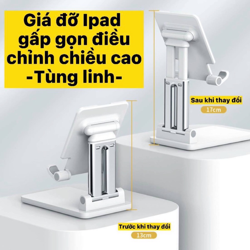 Giá Đỡ Điện Thoại Để Bàn Cao Cấp Có Thể Gấp Gọn -  Cao Cấp Phù Hợp Mọi Dòng Điện Thoại, Máy Tính Bảng