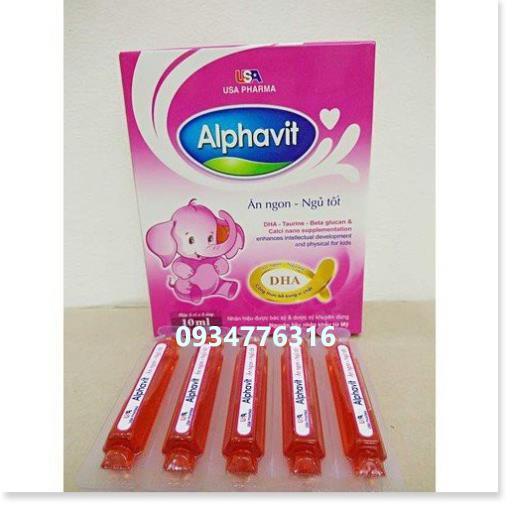 ✅ ALPHAVIT ĂN NGON giúp bé ăn ngon ngủ tốt ,bé thông minh ,tăng cường miễn dịch cho bé  Calci nano