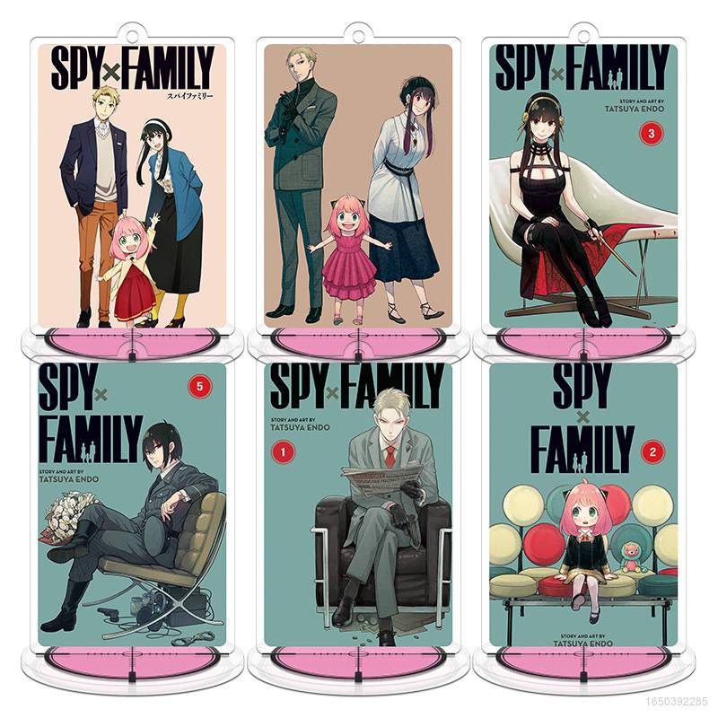 Truyện Tranh SPY x FAMILY Bảng Acrylic Loid Forger Yor Briar Anya Đồ Chơi Trang Trí Cho Trẻ Em