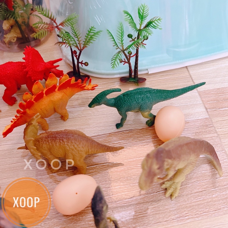Đồ chơi xoop! Bộ sưu tập khủng long thời tiên sử 12 chi tiết