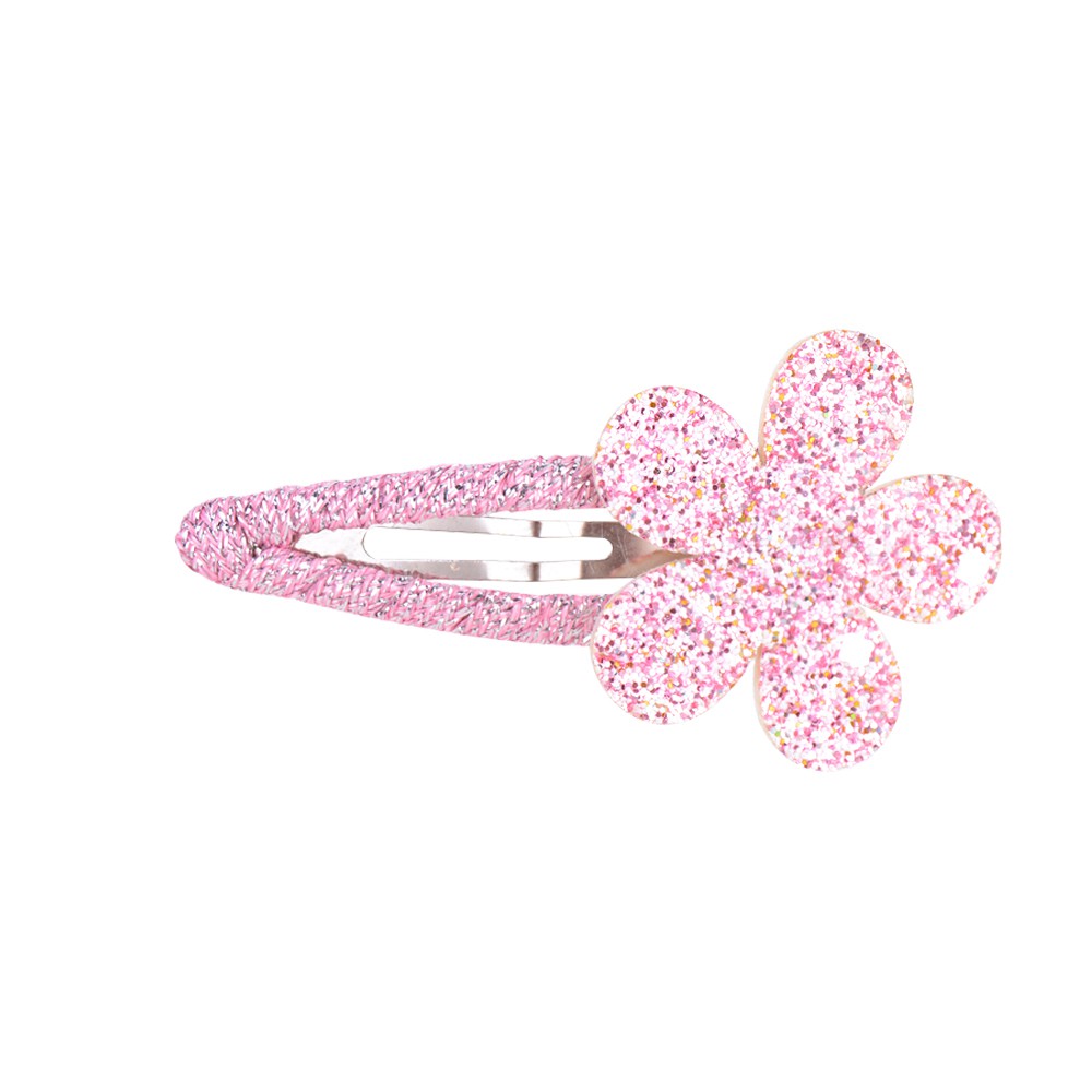 Kẹp tóc KIDSBOWS hình nơ/ thỏ bằng kim loại pha lê lấp lánh cho bé gái