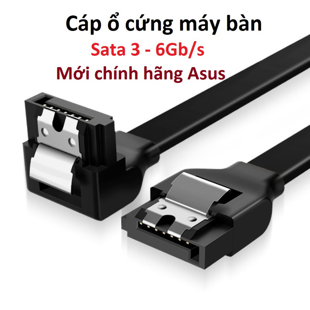 Cáp SATA Asus và Gigabyte ổ cứng máy bàn mới 100% zin theo main sata 3 6Gb/s