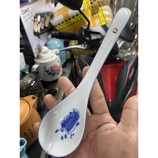 muỗng sứ canh con cá cao cấp