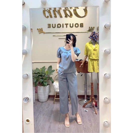 Bộ đũi dài đẹp, vải đũi mát có size 38-80kg
