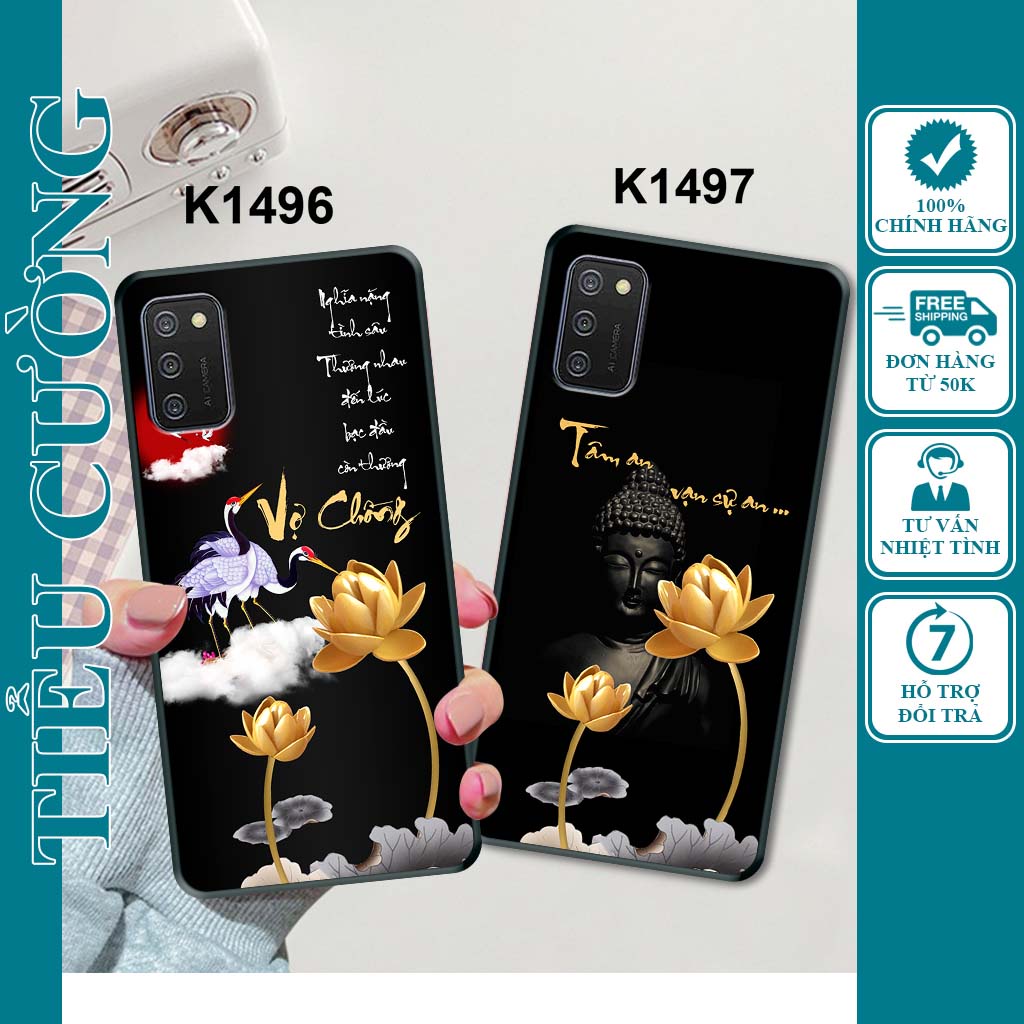 Ốp Samsung A02s / A03s in hình thư pháp siêu đẹp, bền và rẻ