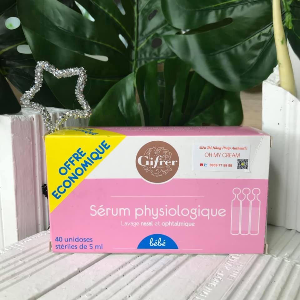 Nước muối sinh lý Gifrer Pháp
