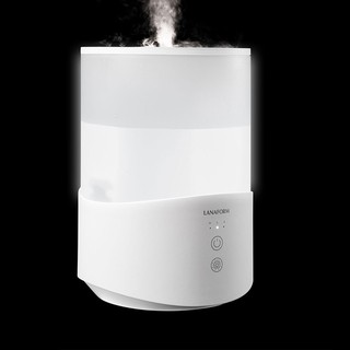 Máy tạo ẩm và khuếch tán tinh dầu công nghệ siêu âm LANAFORM Dobra - Nhập khẩu Bỉ, đèn ngủ LED, Diện tích 30m2