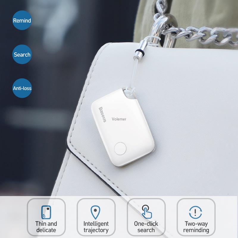 Thiết Bị Định Vị GPS Thông Minh Xiaomi Baseus Không Dây Có Chuông Báo Chống Thất Lạc Cho Trẻ Em