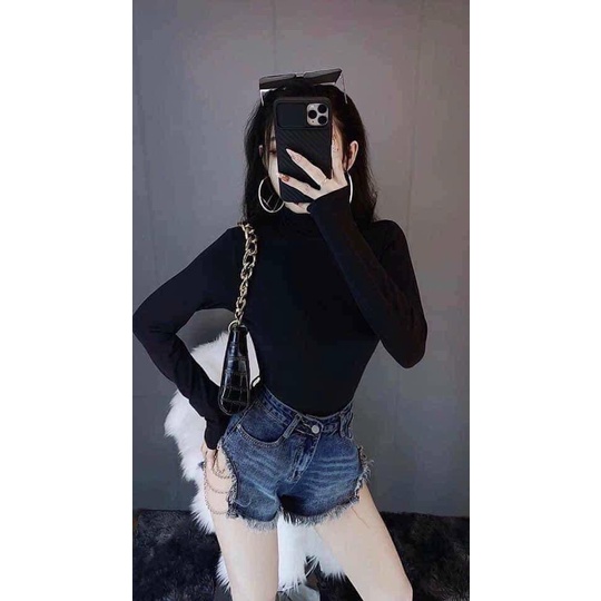 🌿🌿 ÁO THUN NỮ GIỮ NHIỆT 🌿ÁO GIỮ NHIỆT NỮ PHONG CÁCH HÀN QUỐC🌿}