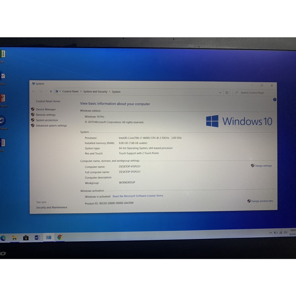 [Laptop Nhật] Laptop Lenovo Thinkpad T440S- I5 4600U - Ram 8G - SSD 128G - HDD 500G - 14" FHD IPS | BigBuy360 - bigbuy360.vn