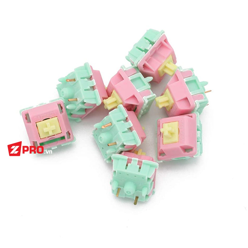 Switch Gateron Cream dùng cho Bàn Phím Cơ