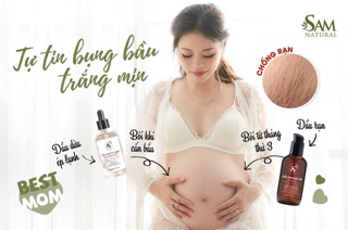 Combo Dưỡng Da SAM NATURAL Dành Cho Mẹ Bầu 🤰🤱