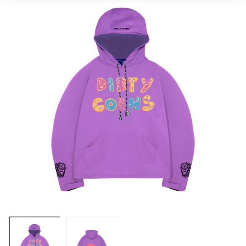 Áo Hoodie Donut Dirty Coins Thời Trang Chính Hãng(Used lướt sang phải để xem ảnh thật)