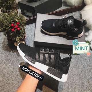 Giày sneaker nmd r1 đen trắng