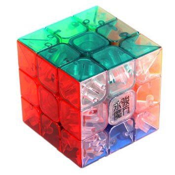 Rubik Trong Suốt 3x3X3 loại cao cấp quà tặng sáng tạo