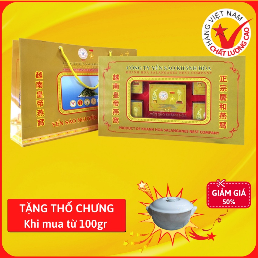 Tổ yến sào đảo Khánh Hoà ⚡ GIÁ SỐC ⚡ Yến vụn nguyên chất 100% an toàn khi sử dụng